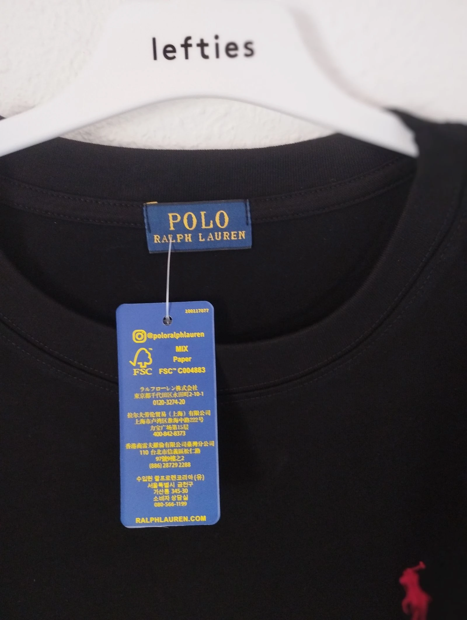 Ralph Lauren black t-shirt – photo 5
